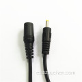 Cable de gato de alimentación del conector masculino a femenino